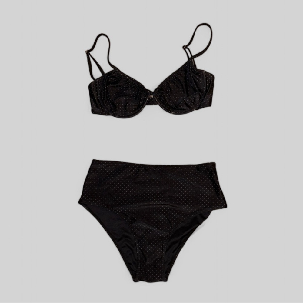 🐼 Faithfull the Brand Sariska Dot Bikini Set - Picture 3 of 9